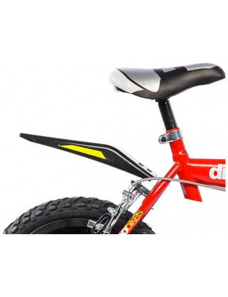DINO Bikes - Children's bike 16" red