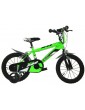 DINO Bikes - Children's bike 14" green