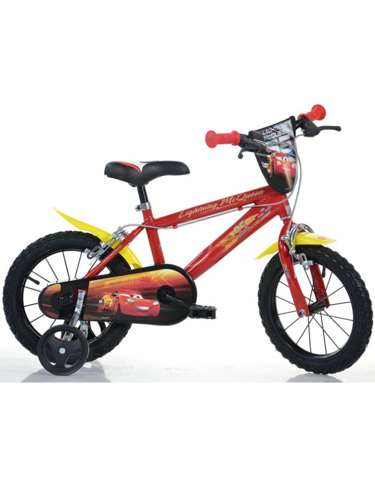 DINO Bikes - Children's bike 14" Cars 3