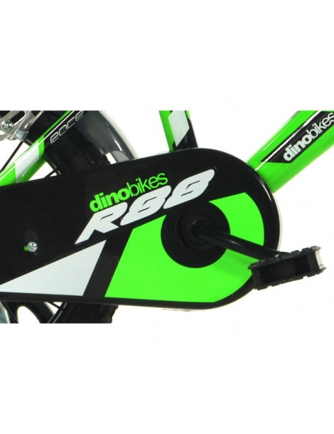 DINO Bikes - Children's bike 16" green