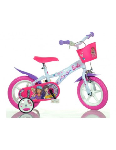 DINO Bikes - Children's bike 12" Barbie with basket