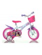 DINO Bikes - Children's bike 12" Barbie with basket