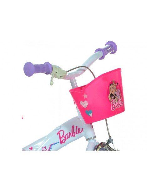 DINO Bikes - Children's bike 12" Barbie with basket