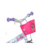 DINO Bikes - Children's bike 12" Barbie with basket