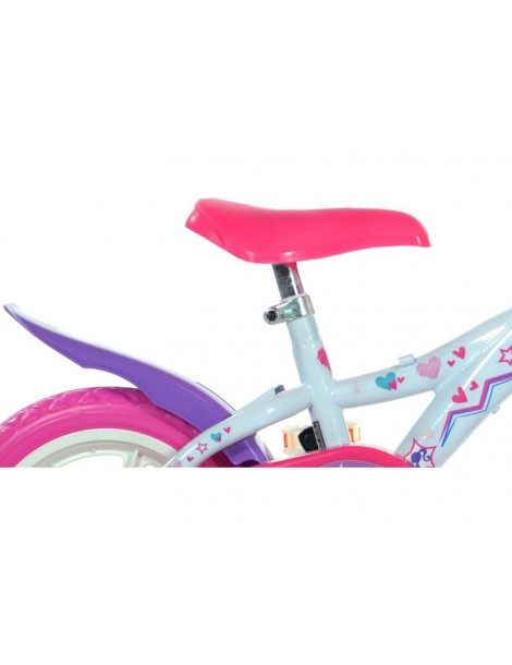 DINO Bikes - Children's bike 12" Barbie with basket