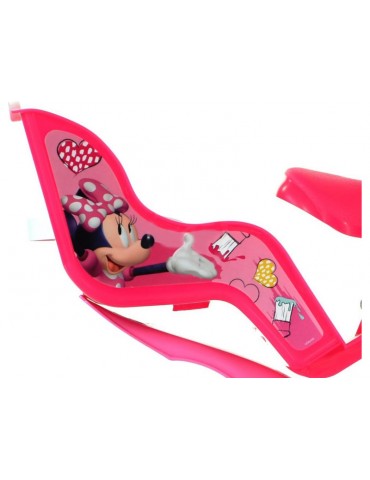 DINO Bikes - Children's bike 12" Minnie with doll seat and basket