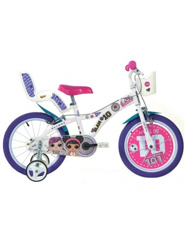 DINO Bikes - Children's bike 14" LOL Surprise