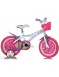 DINO Bikes - Children's bike 16 "Barbie with basket