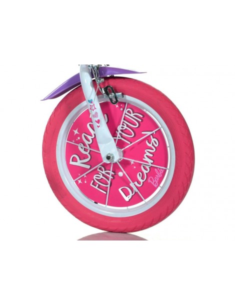 DINO Bikes - Children's bike 16 "Barbie with basket