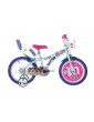 DINO Bikes - D tské kolo 16" LOL Surprise with doll seat and basket