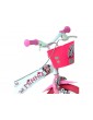 DINO Bikes - Children's bike 16 "Minnie with doll seat and basket