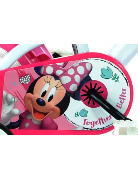 DINO Bikes - Children's bike 16 "Minnie with doll seat and basket