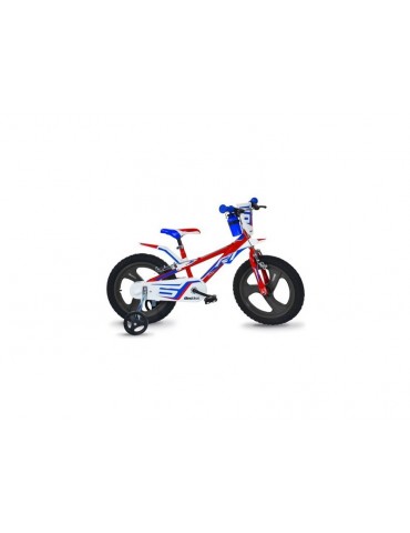 DINO Bikes - Children's bike 14" red/blue/white