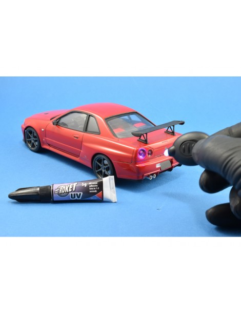 Roket UV Glue 5g with UV Key Light