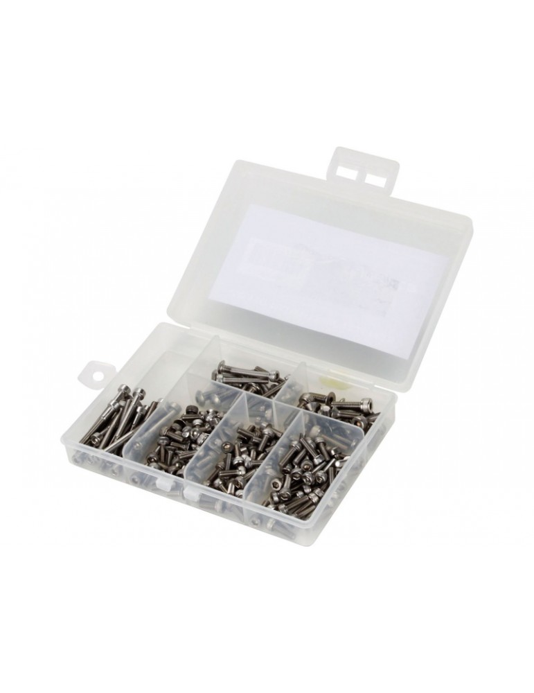 Dynamite Stainless Screw Set: Traxxas Stampede 4X4
