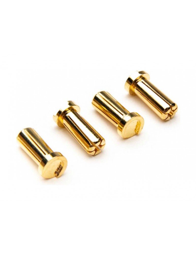 5mm Low Profile Bullet Connectors (4)