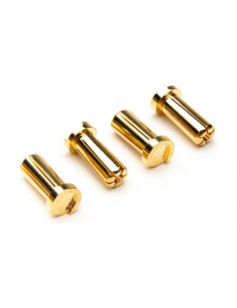 5mm Low Profile Bullet Connectors (4)