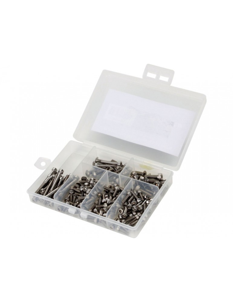 Stainless Steel Screw Set: Axial SCX10