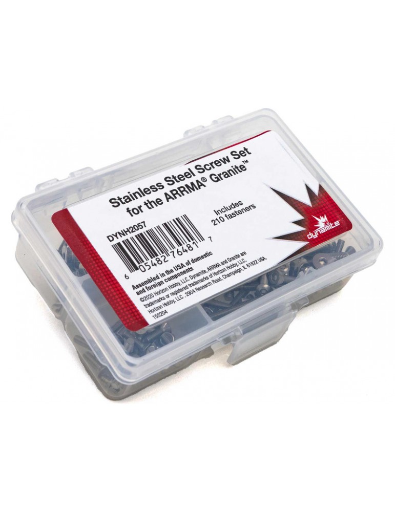 Stainless Steel Screw Set: ARRMA GRANITE