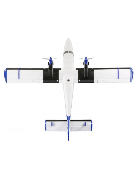 E-flite Twin Otter 1.2m SAFE Select BNF Basic, Floats