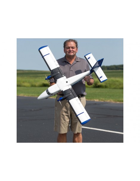 E-flite Twin Otter 1.2m SAFE Select BNF Basic, Floats