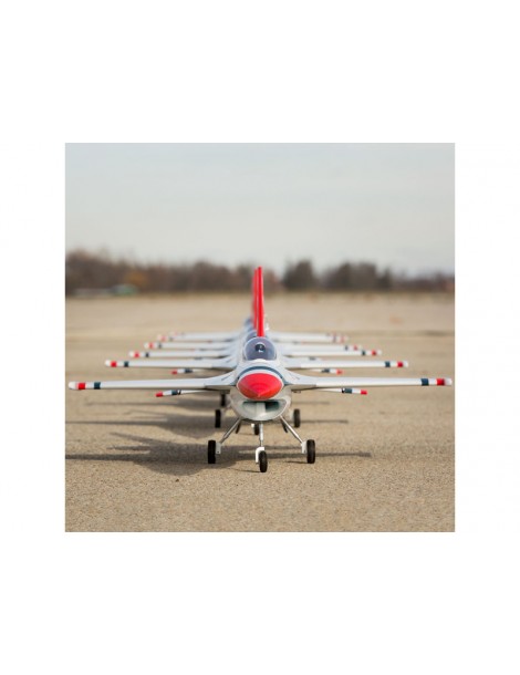 E-flite F-16 Thunderbirds 0.8m SAFE Select BNF Basic
