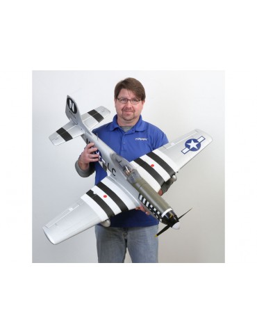 E-flite P-51D Mustang 1.2m SAFE Select BNF Basic