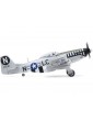 E-flite P-51D Mustang 1.2m SAFE Select BNF Basic