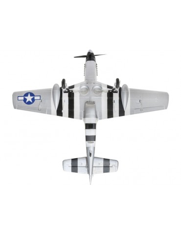 E-flite P-51D Mustang 1.2m SAFE Select BNF Basic