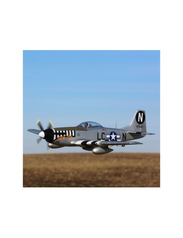 E-flite P-51D Mustang 1.2m SAFE Select BNF Basic