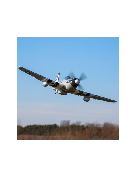 E-flite P-51D Mustang 1.2m SAFE Select BNF Basic