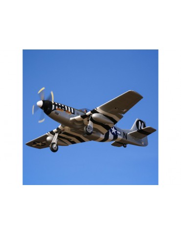 E-flite P-51D Mustang 1.2m SAFE Select BNF Basic