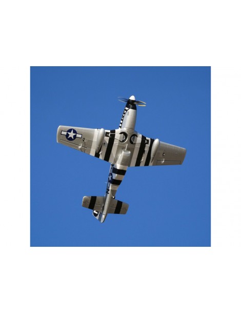 E-flite P-51D Mustang 1.2m SAFE Select BNF Basic