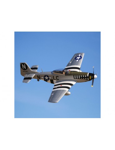E-flite P-51D Mustang 1.2m SAFE Select BNF Basic
