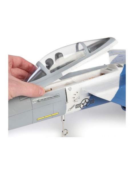 E-flite F-15 Eagle 0.7m SAFE Select BNF Basic