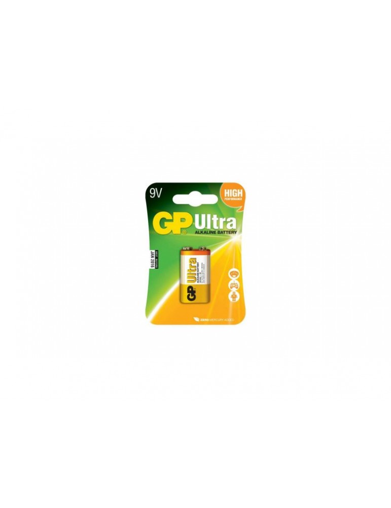 GP ULTRA alkaline battery 6L22 9V (1)