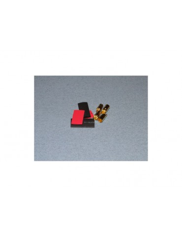 6.0mm Gold Bullet Connectors 2prs