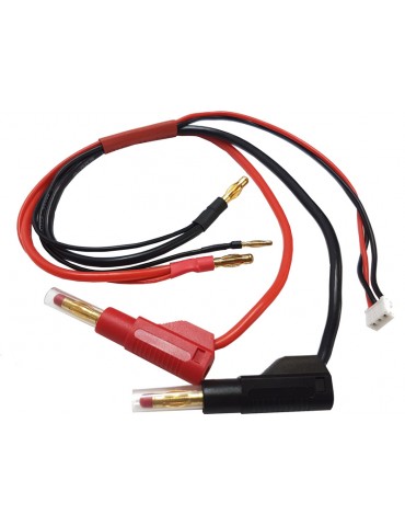 Charge Lead : 4mm~4mm Gold (2mm Gold Balance) 22AWG 300mm