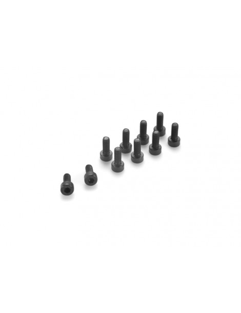 Screw Hex Socket Head M2x8mm Steel (10)