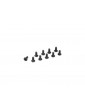 Screw Hex Flat Head M4x16mm Steel (10)