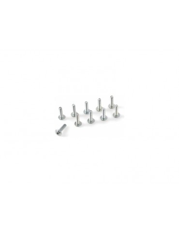 Screw Hex Button Head Flanged M3x6mm Steel (10)