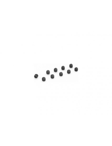 Screw Set Hex M5x8mm Steel (10)