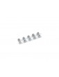 Nut Closed Round Head M3 Galvanized Steel (10)