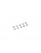 Locking Washer M4 Galvanized Steel (10)