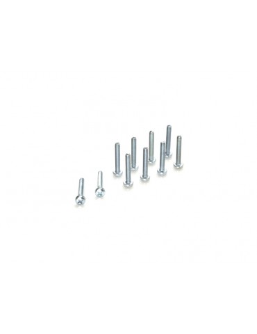 Screw Pan Head M2x10 Galvanized Steel (10)