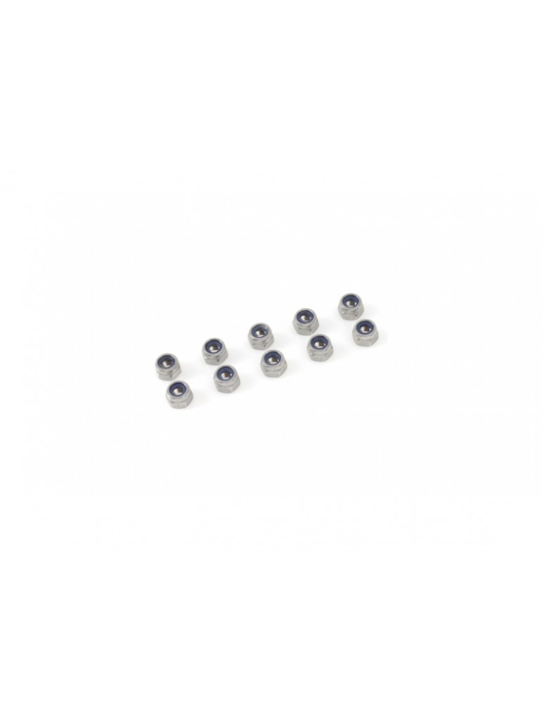 Nut Nylstop M5 Inox (10)