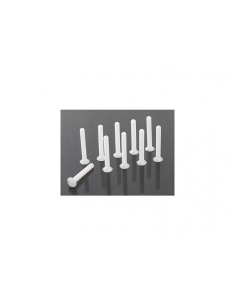 Screw Flat Head M3x20 Nylon (5)