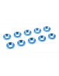 Washer for M4 Flat Head Screws OD 10mm Aluminium Blue (10)