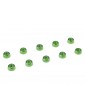Washer for M2 Socket Head Screws OD 6mm Aluminium Green (10)