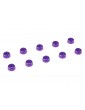 Washer for M2 Socket Head Screws OD 6mm Aluminium Purple (10)